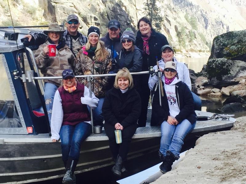 The Simplot Group has a fun day on the Salmon River