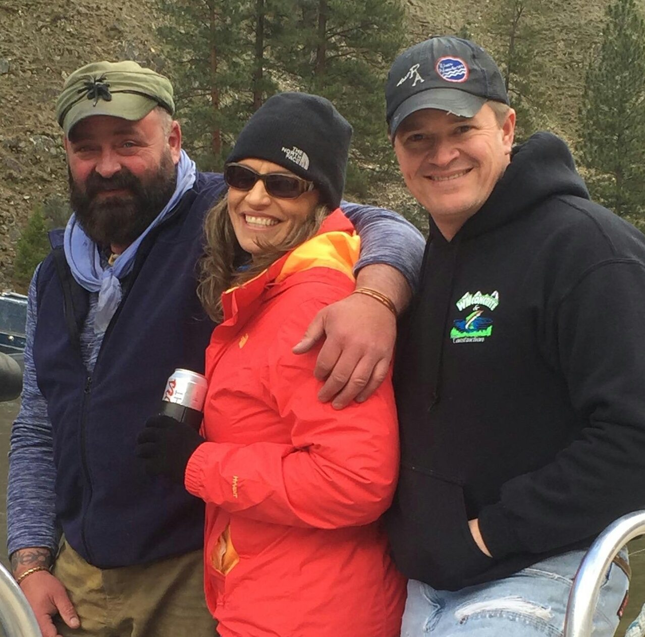 You create great friendships on the Salmon River.