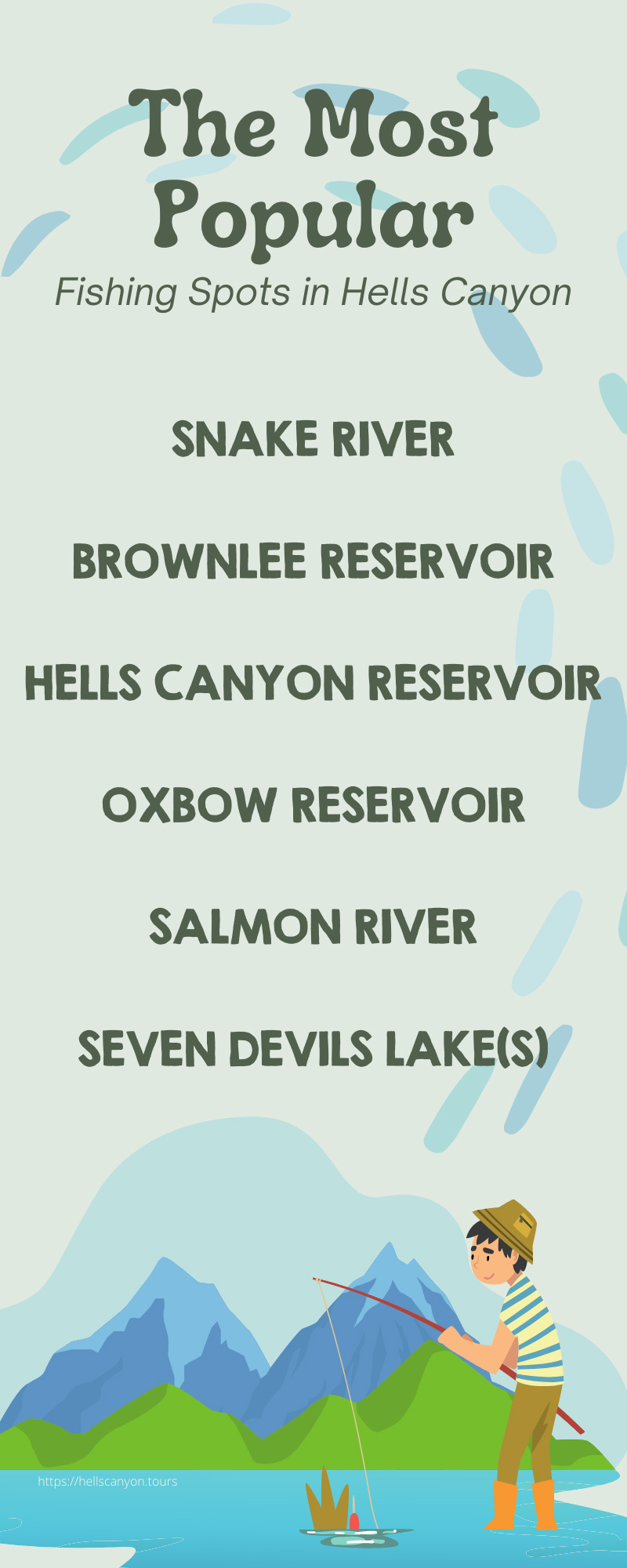 The Most Popular Fishing Spots in Hells Canyon