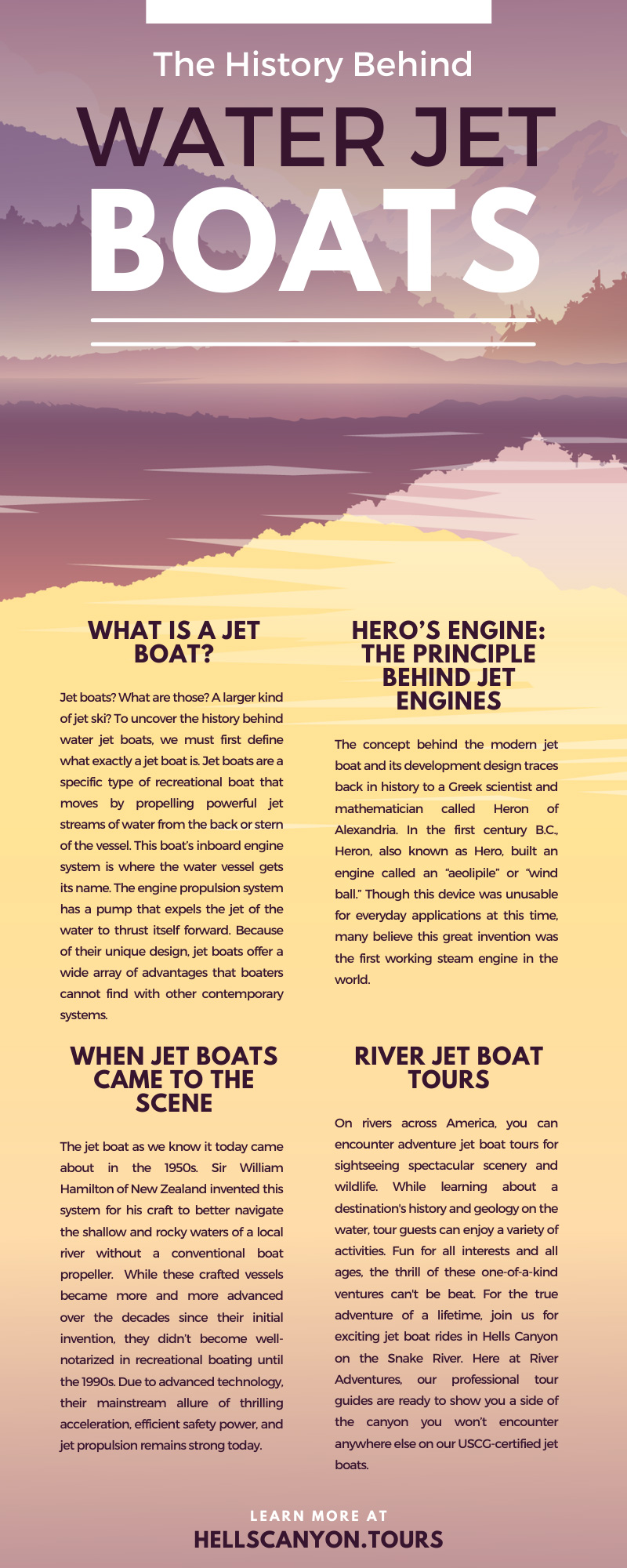 The History Behind Water Jet Boats
