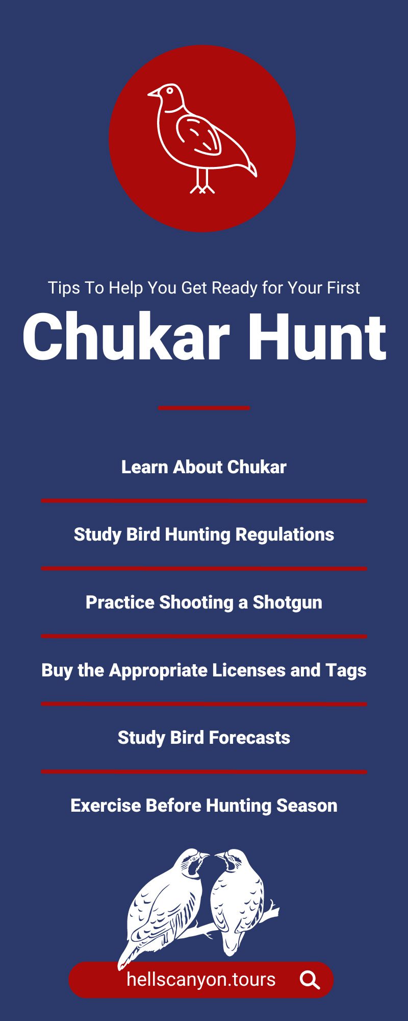 10 Tips To Help You Get Ready for Your First Chukar Hunt