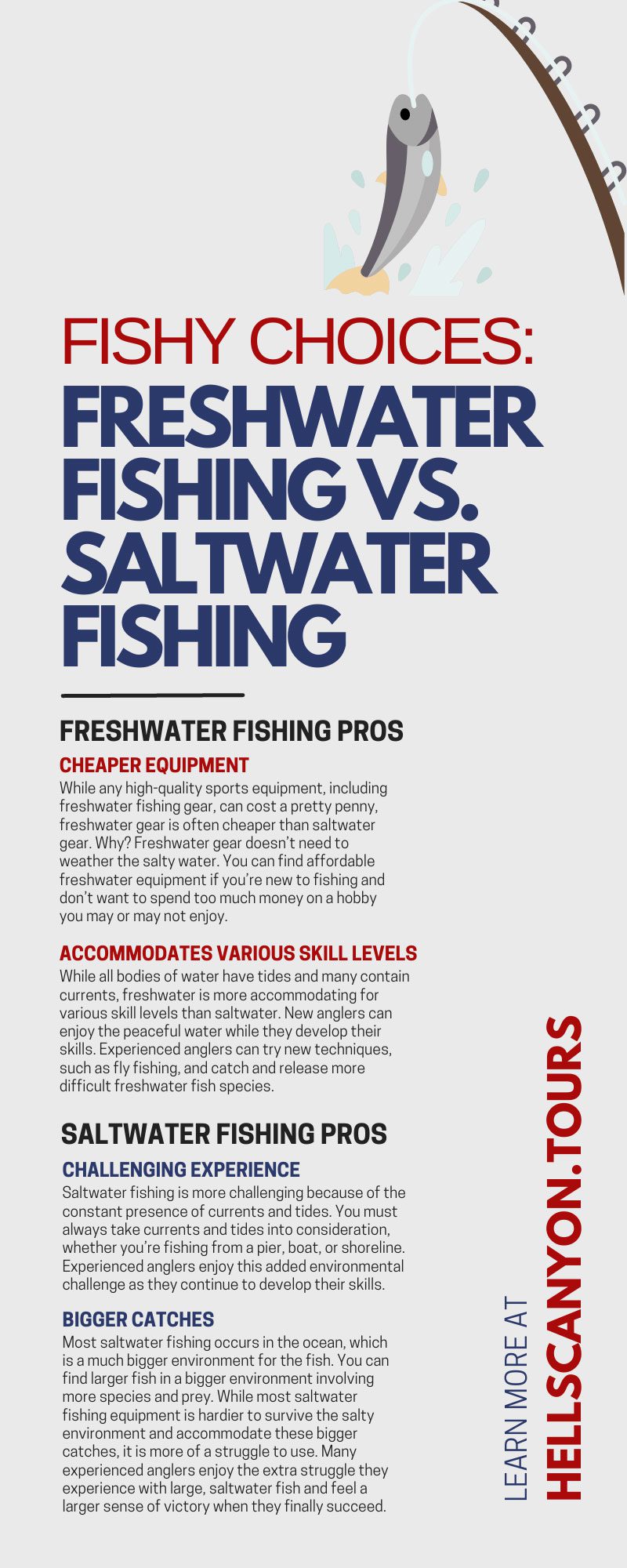 Fishy Choices: Freshwater Fishing vs. Saltwater Fishing 