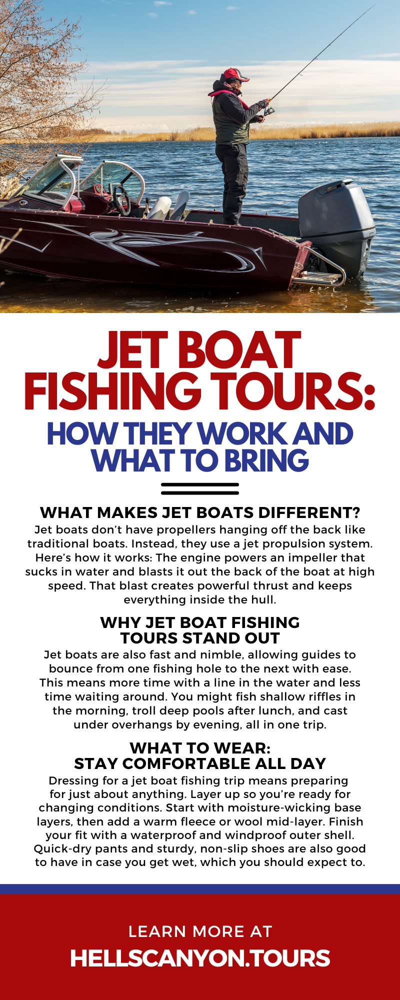 Jet Boat Fishing Tours: How They Work and What To Bring