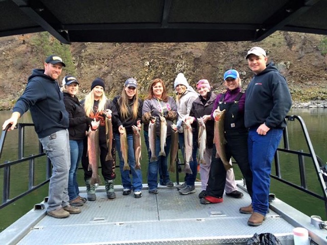 Looks like the Dilenge group did great on the Salmon River